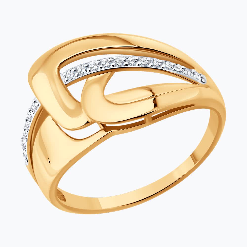 Кольцо из золота SOKOLOV 019809