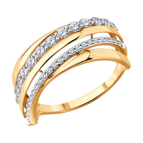 Кольцо из золота SOKOLOV 019812