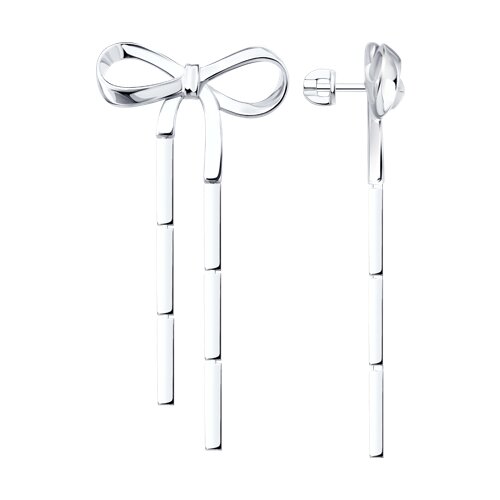 Серьги из серебра SOKOLOV 94027275