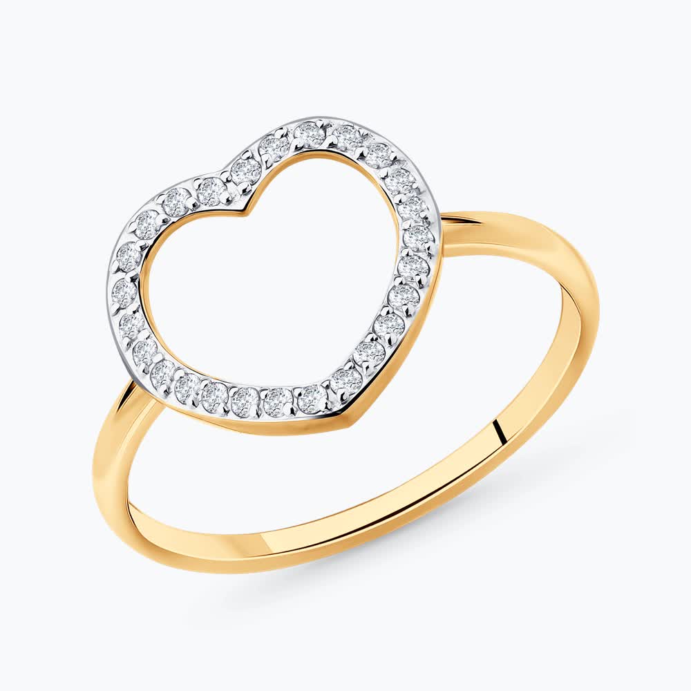 Кольцо из золота SOKOLOV 019648