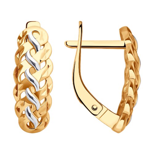 Серьги из золота SOKOLOV 51-120-02295-1