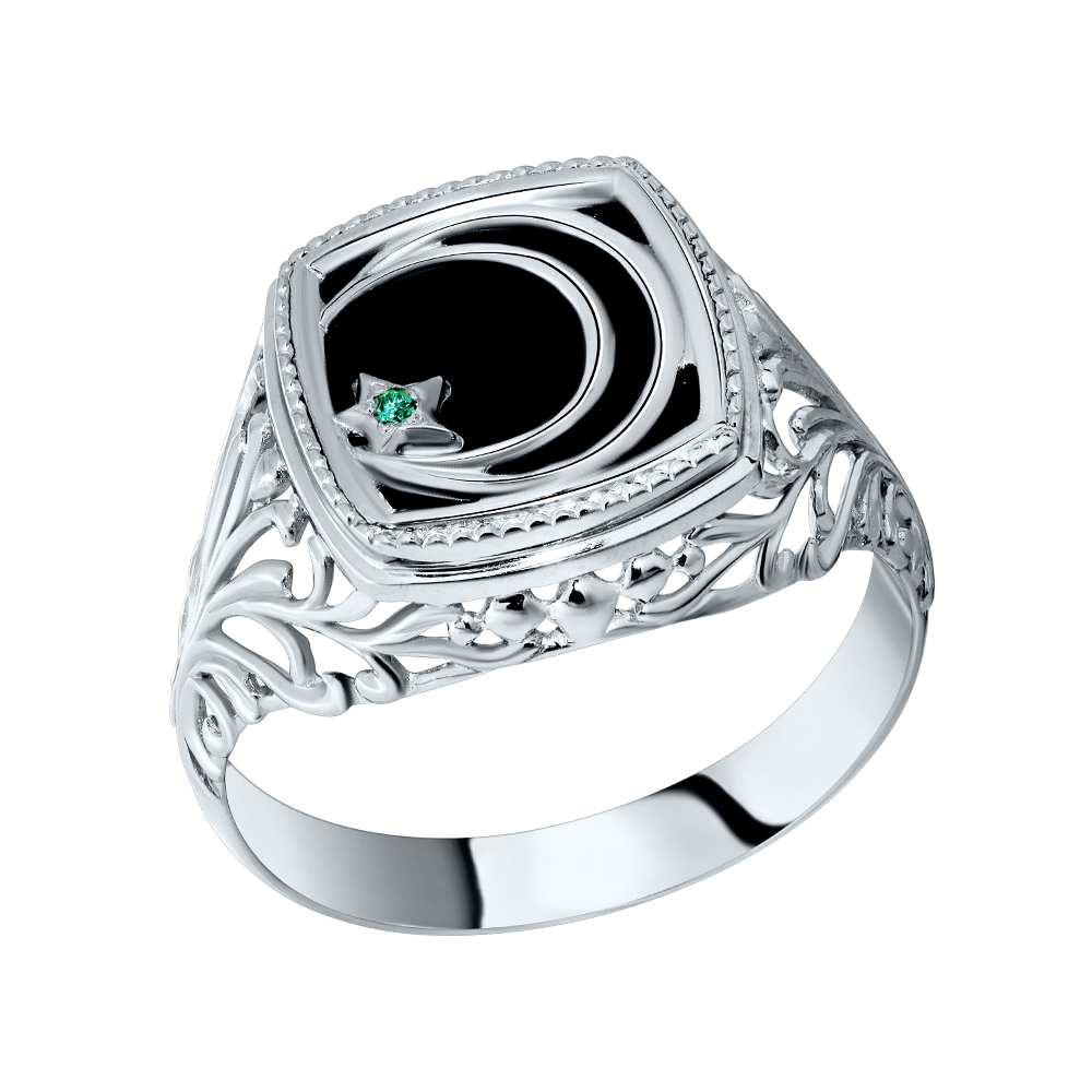 Кольцо мужское из серебра Ив.Ю.Ко. 3302549р