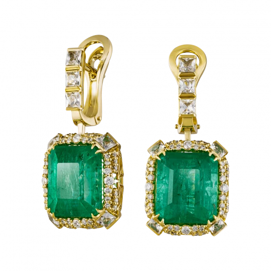 Серьги с бриллиантом Maxim Demidov 2023679