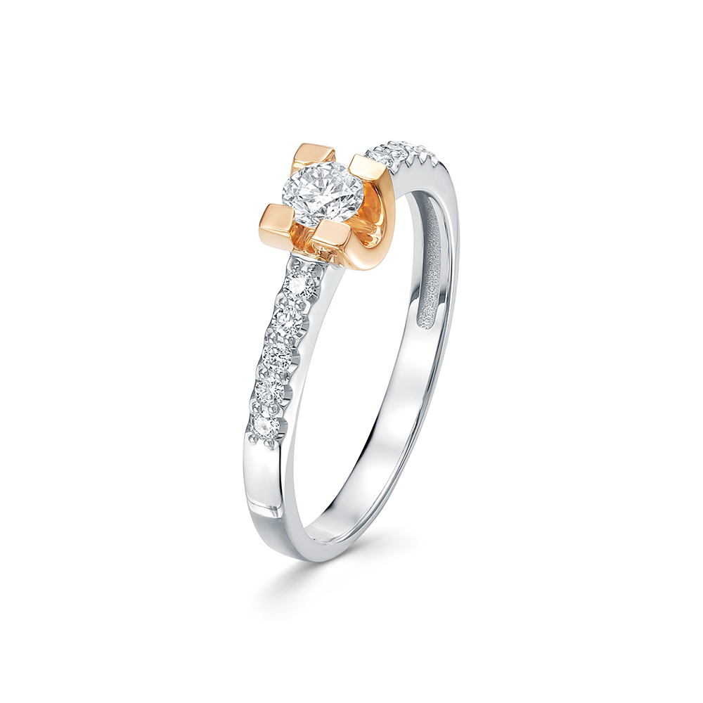 Кольцо помолвочное с бриллиантом Brilliant Style 3618-11001-1