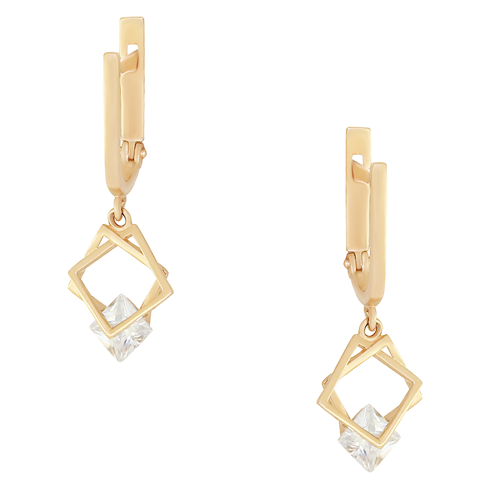 Серьги из золота KARATOV Т102029531