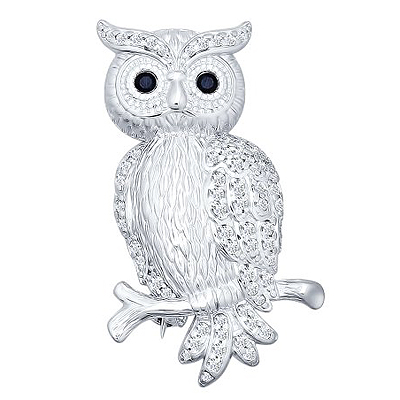 Брошь из серебра SOKOLOV 94040062