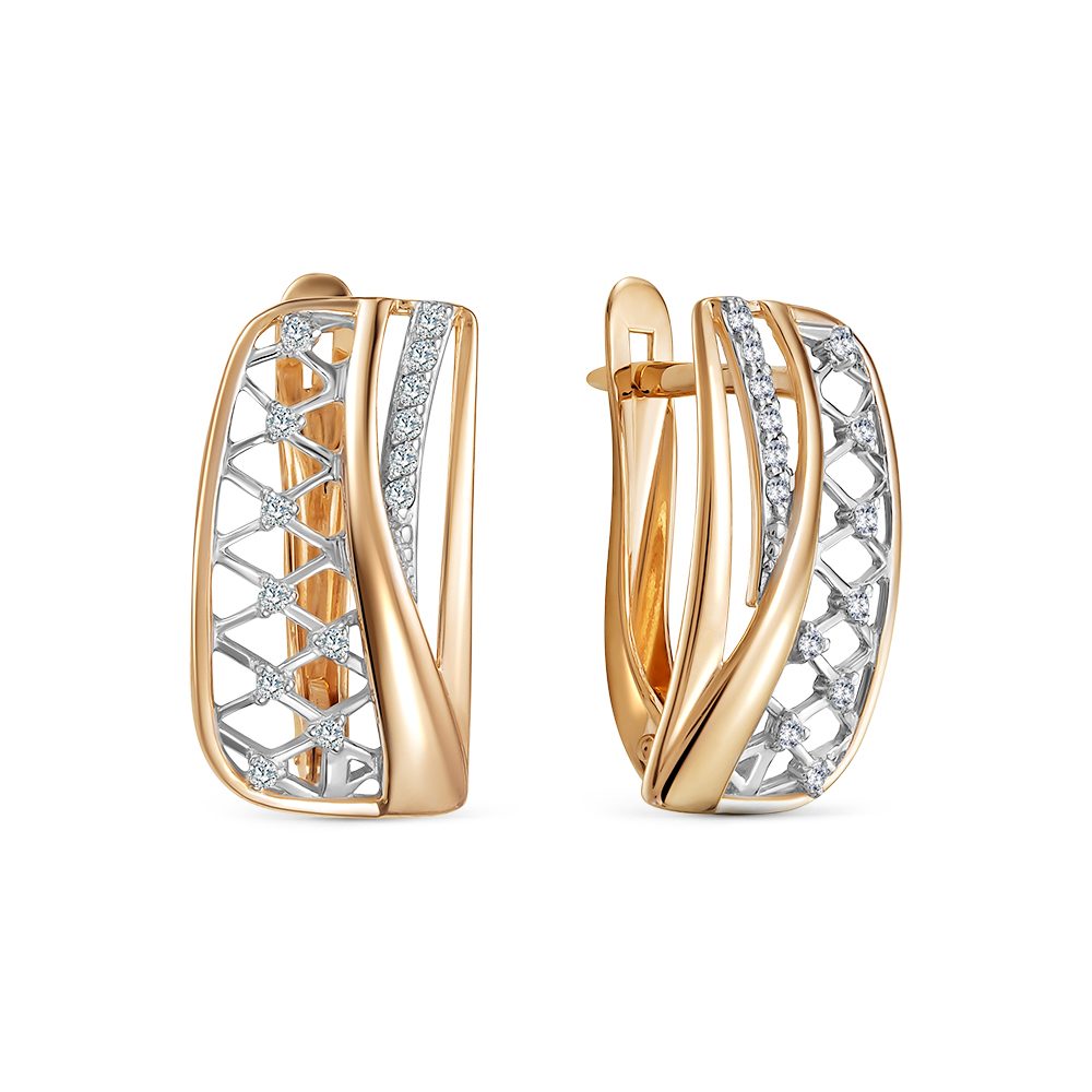 Серьги из золота RUSGOLDART 2448807 1 1 1