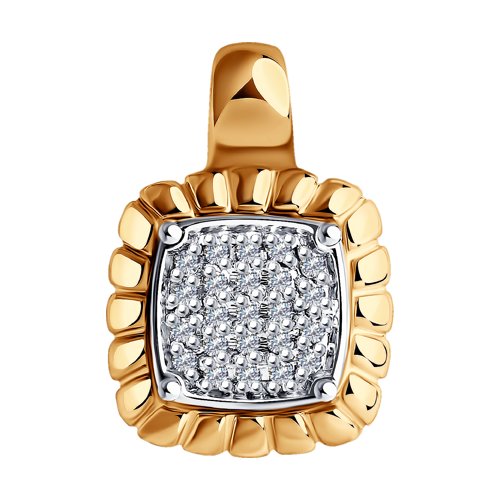 Подвеска с бриллиантом SOKOLOV 1030821