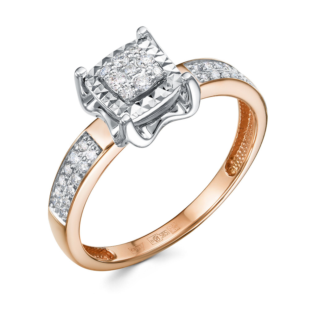 Кольцо с бриллиантом Klondike 01-00852-05-001-03-01