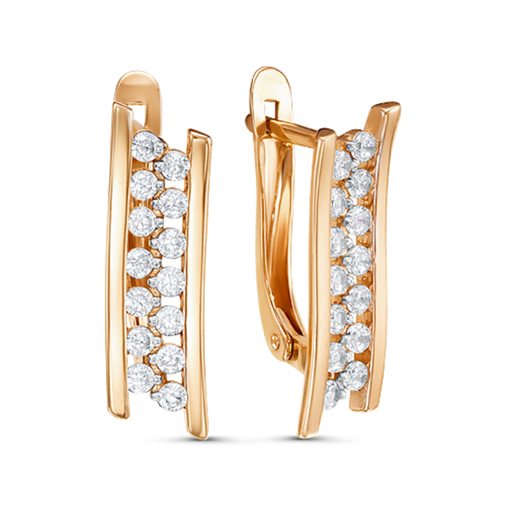 Серьги из золота RUSGOLDART 2436707 1 1 1