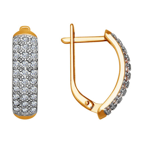 Серьги из золота SOKOLOV 021818