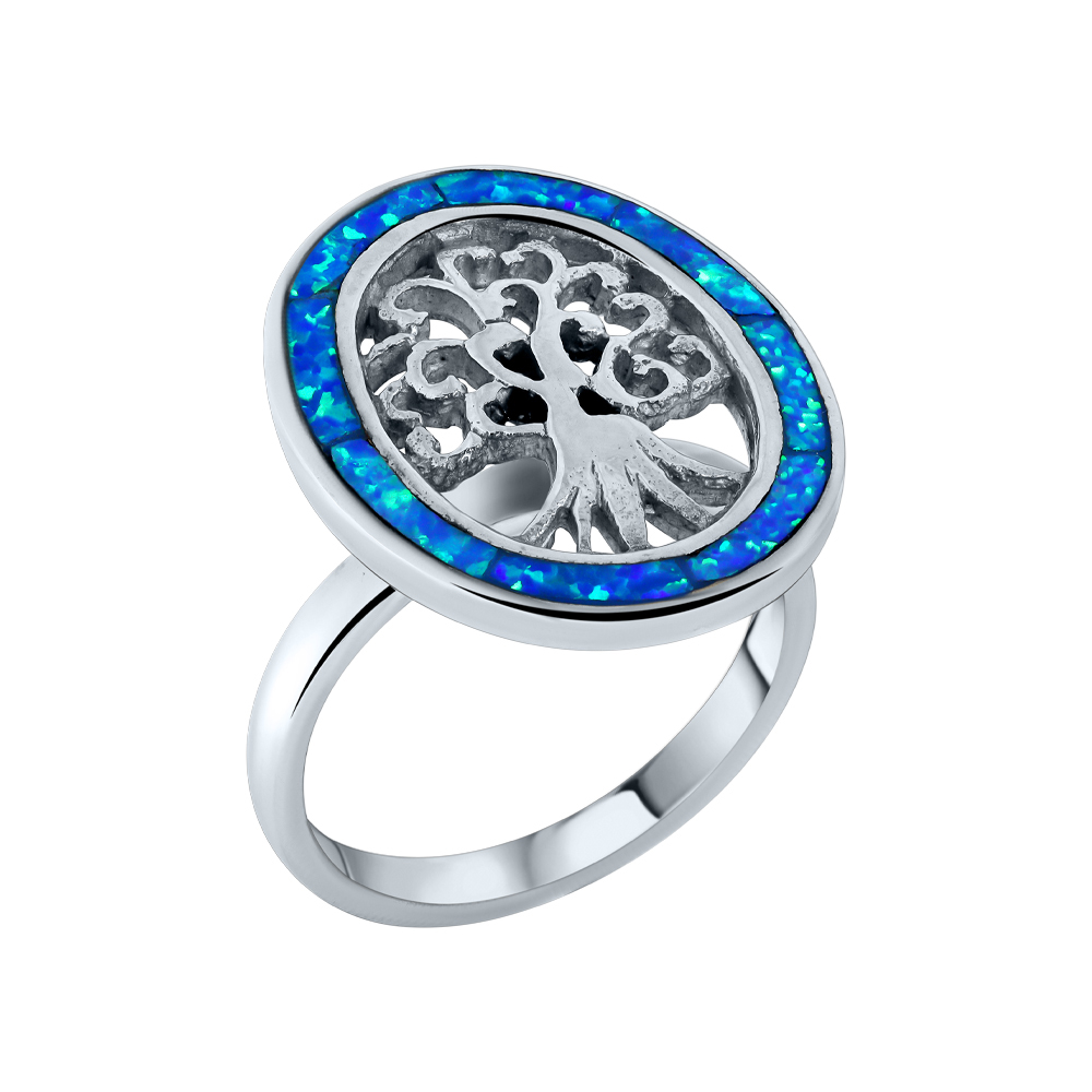 Кольцо из серебра Silver 925 2/17 КО-228(си)