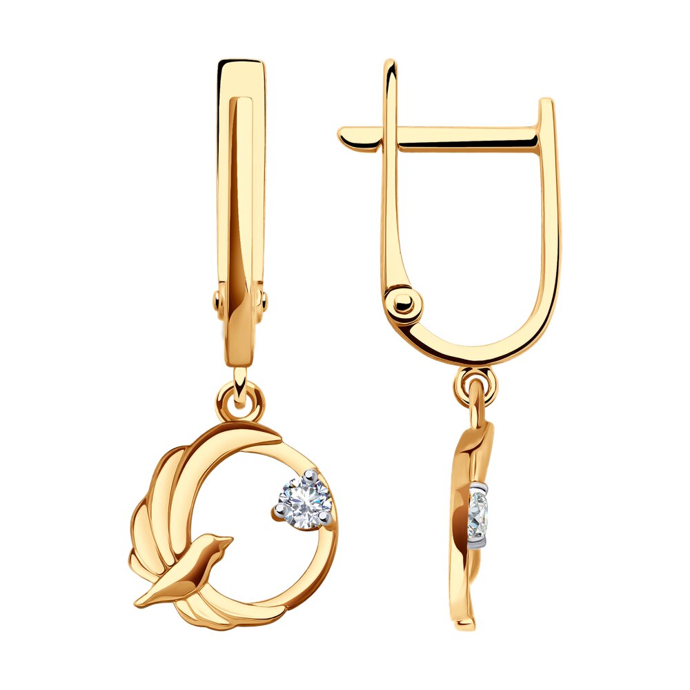 Серьги из золота SOKOLOV 51-121-01676-1