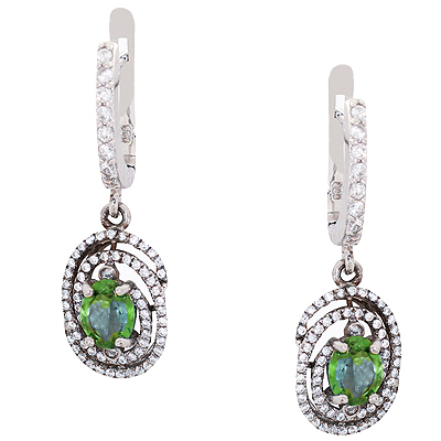 Серьги из серебра Silver 925 122 СИ-E0008