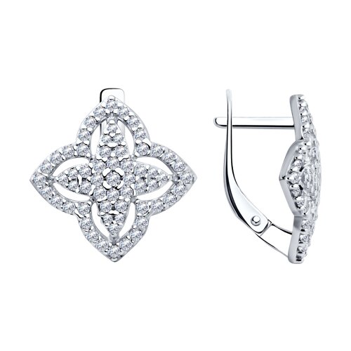 Серьги из серебра SOKOLOV 94025946