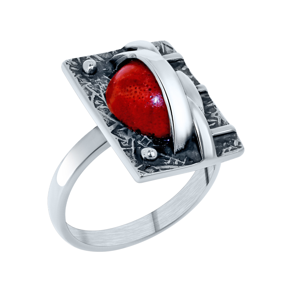 Кольцо из серебра Silver 925 1/23 КО-4-1