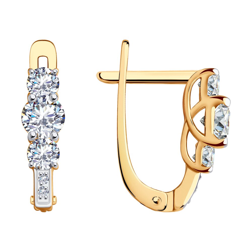 Серьги из золота SOKOLOV 029840