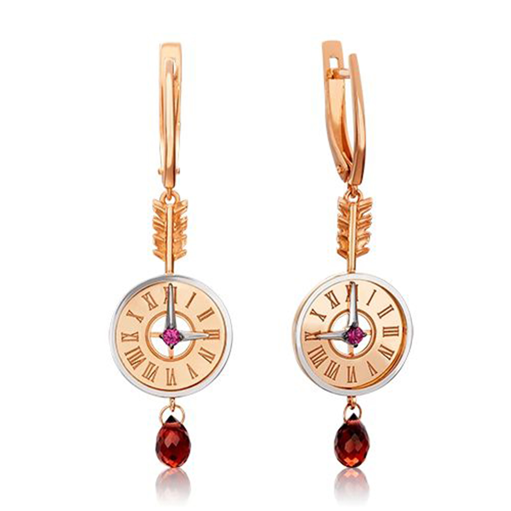 Серьги из золота Платина 02-4717-00-204-1111-75 №2