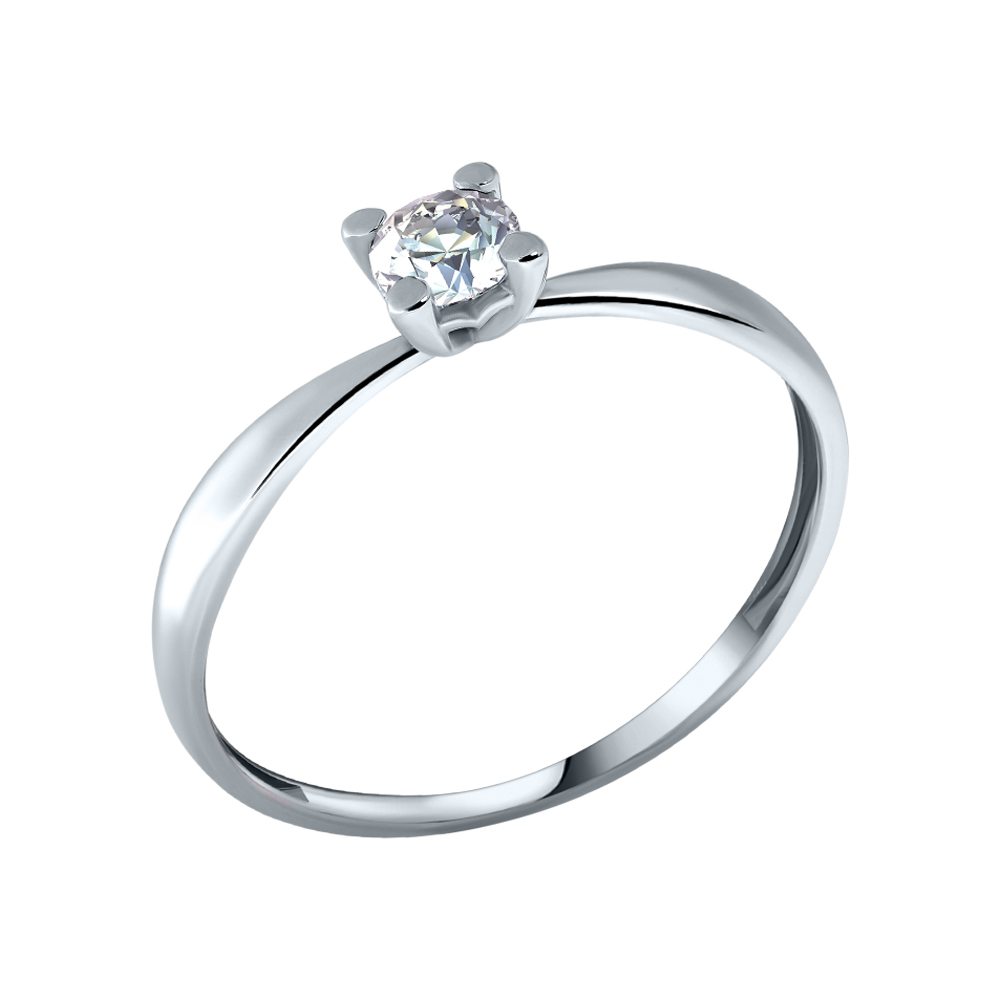 Кольцо помолвочное из золота 21-115534