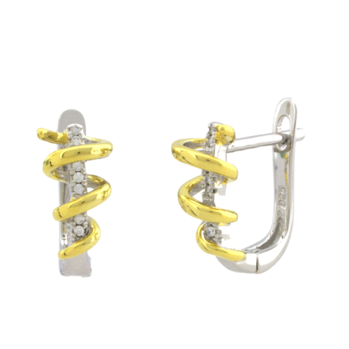 Серьги из серебра Silver Sky B19984-E