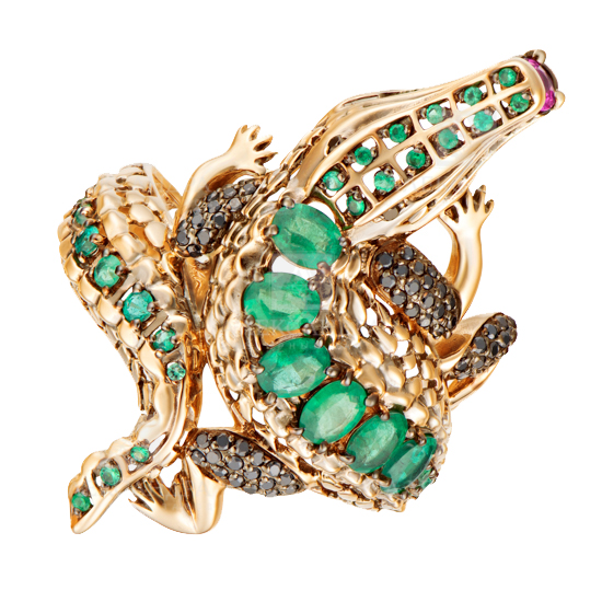 Кольцо с бриллиантом АЛЕКСАНДРА 2011680