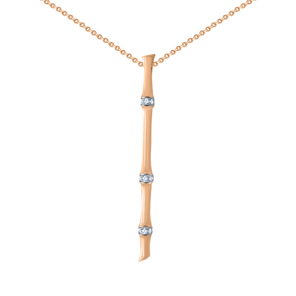 Подвеска с бриллиантом GRANT 0501684