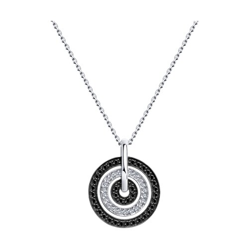 Колье с бриллиантом SOKOLOV 7070017-3