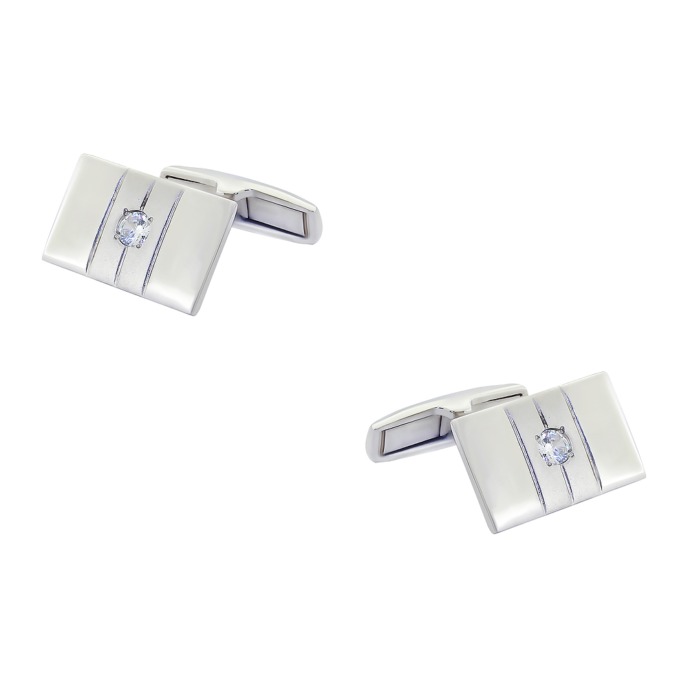 Запонки из серебра Сильвер 141002р