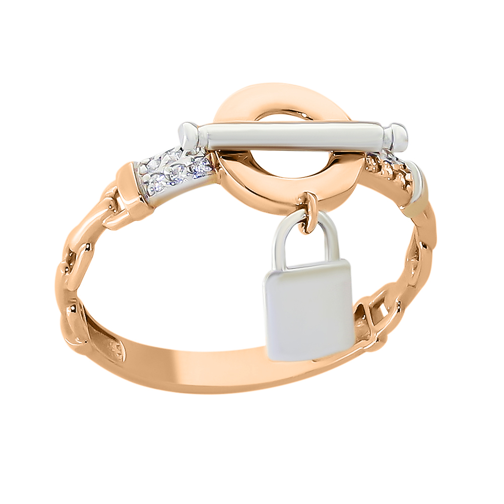 Кольцо из золота CORONA к4300