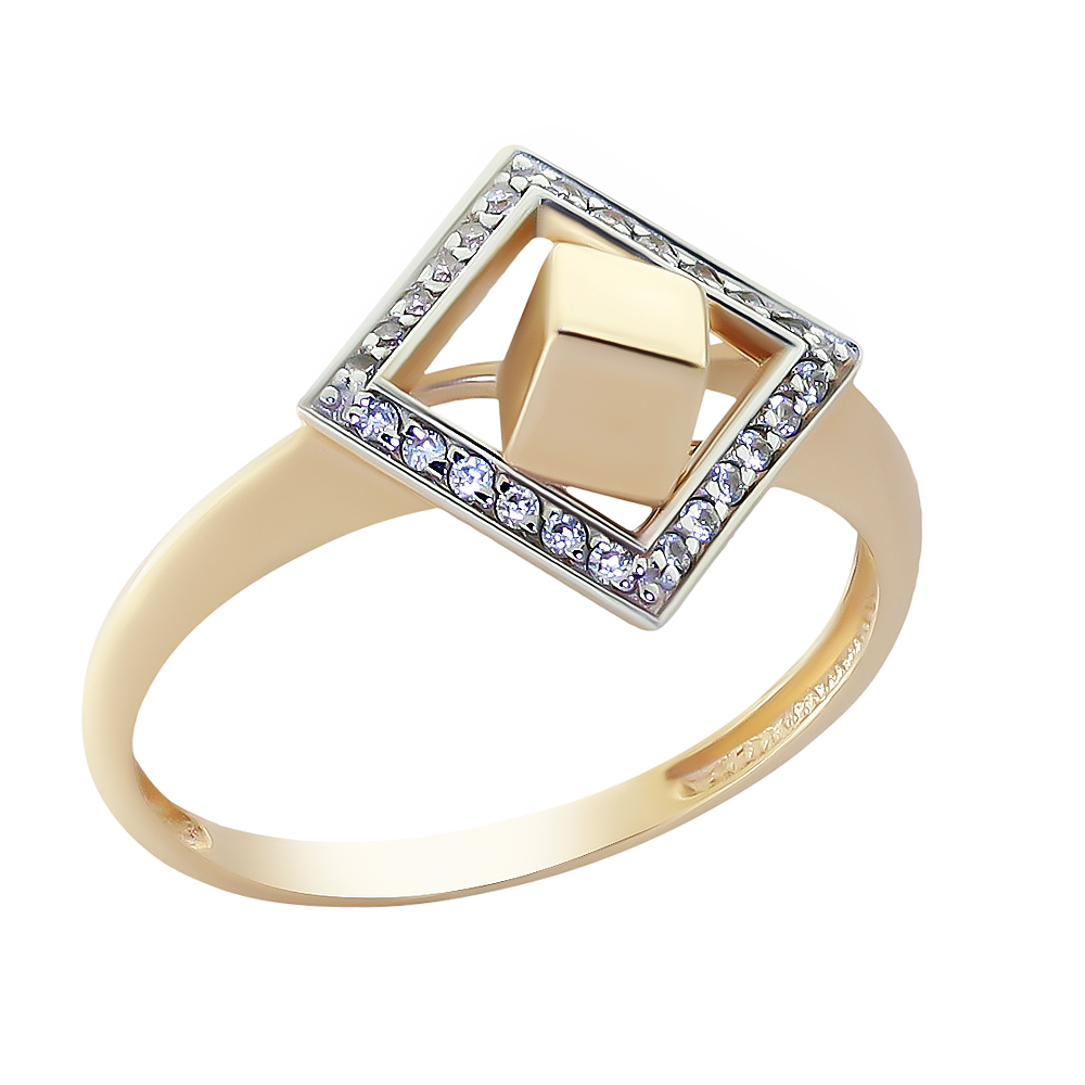 Кольцо из золота CORONA к1492