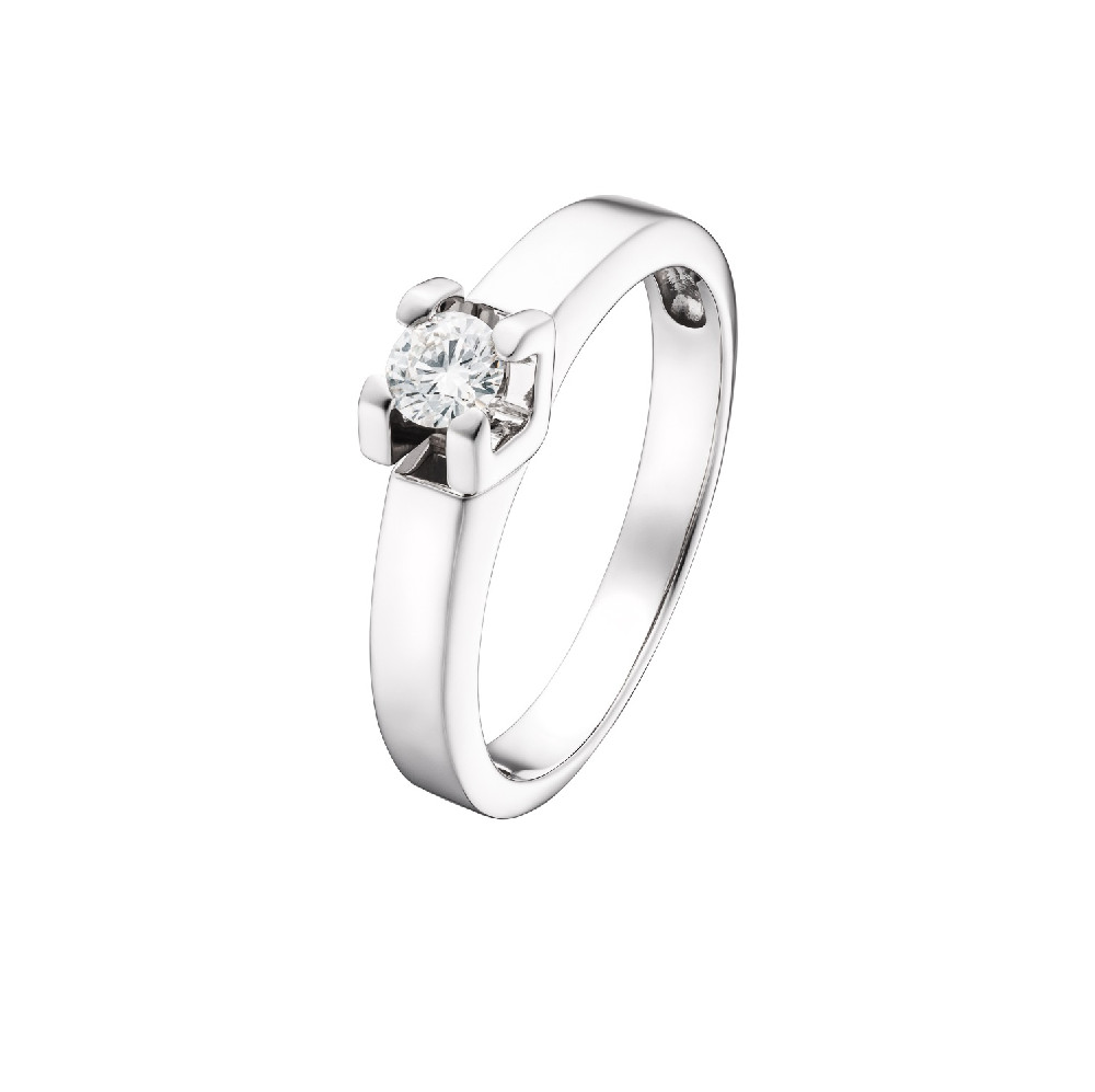 Кольцо помолвочное с бриллиантом МЭЮЗ 83188