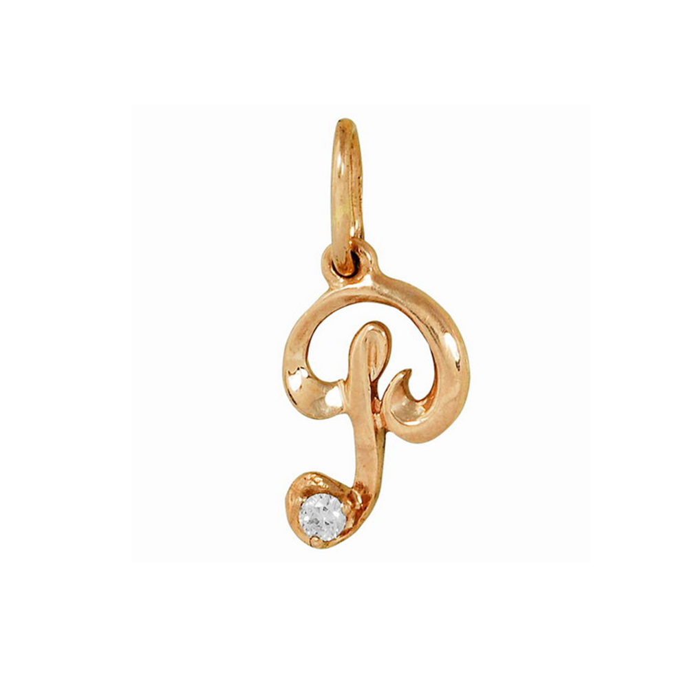 Подвеска буквы из золота RUSGOLDART 310807 1 1 10р
