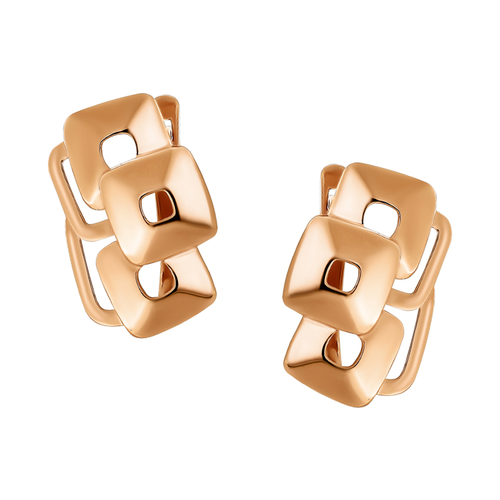 Серьги из золота АЛЕКСАНДРА кл4123а-01