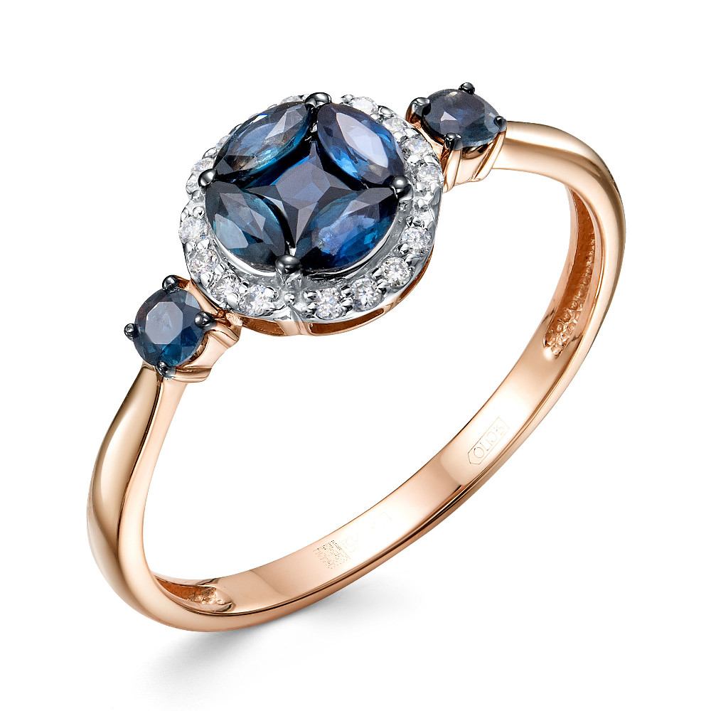 Кольцо с бриллиантом Klondike 01-00894-01-011-01-01