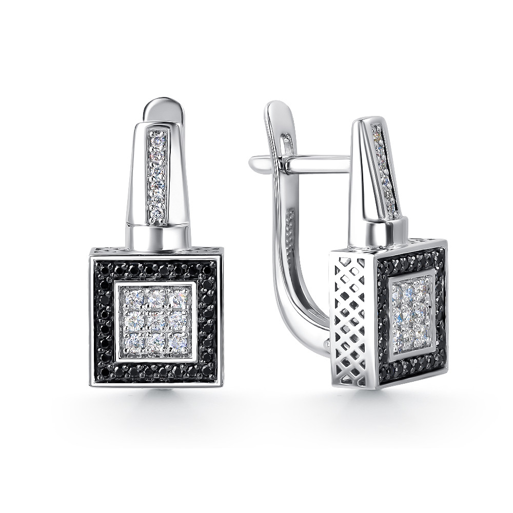 Серьги с бриллиантом Klondike 02-00330-02-006-02-05