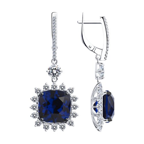 Серьги из серебра SOKOLOV 94025884