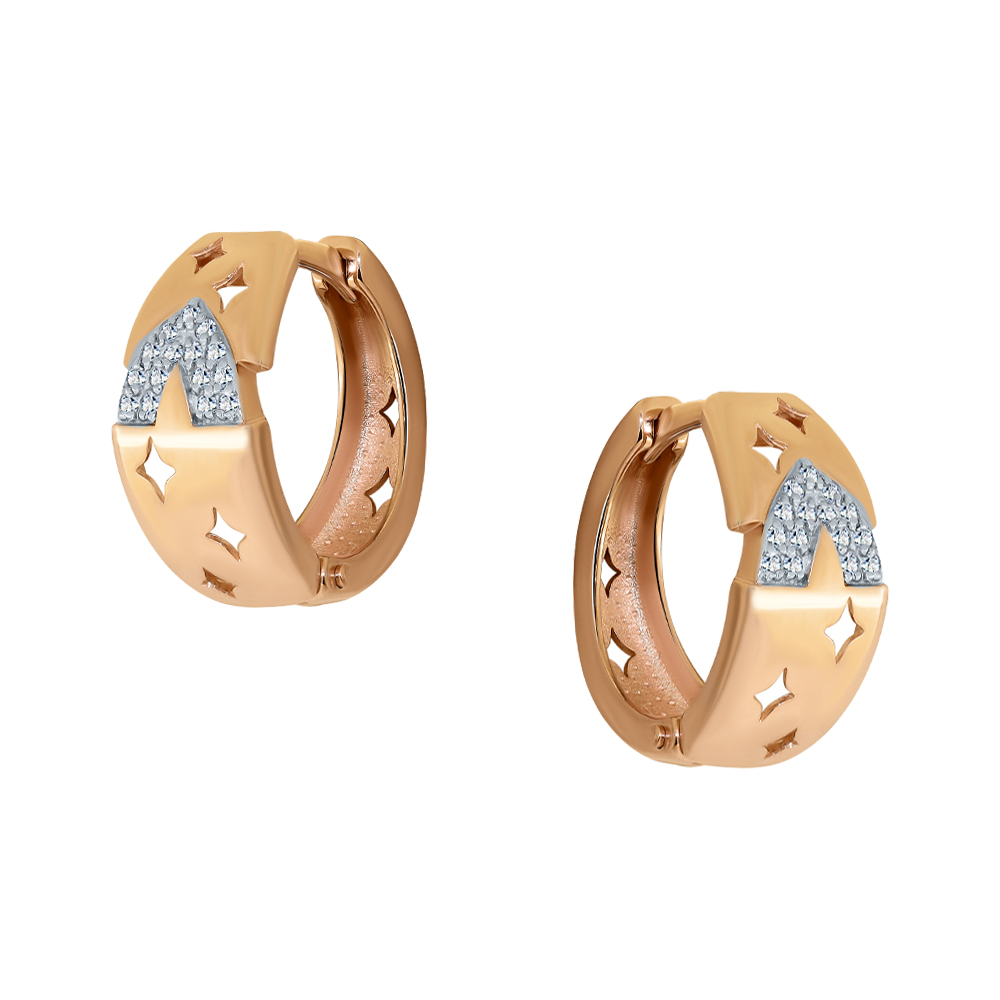 Серьги из золота CORONA С5040