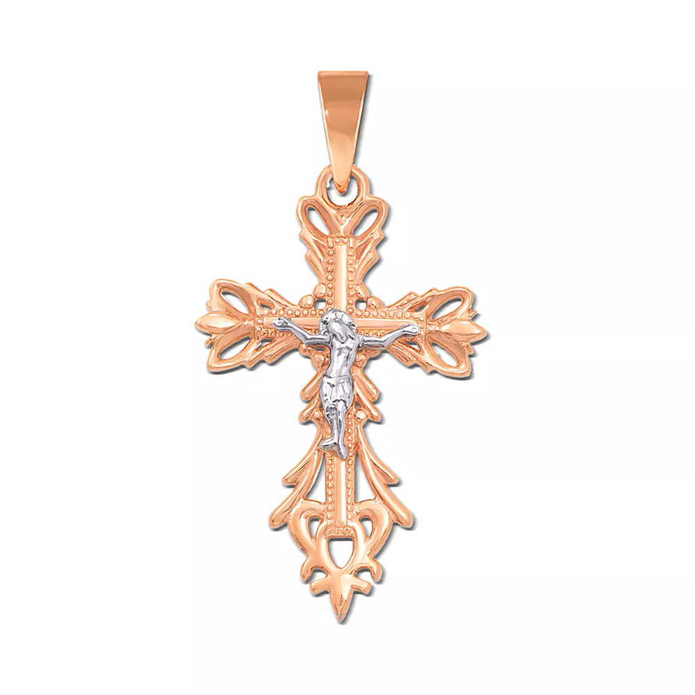 Подвеска крест из золота Крымский ЮЗ 1314892/1
