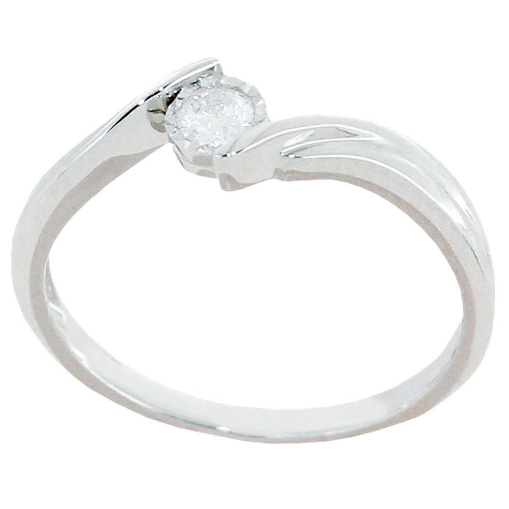 Кольцо помолвочное с бриллиантом Бриант RWI9799TMD