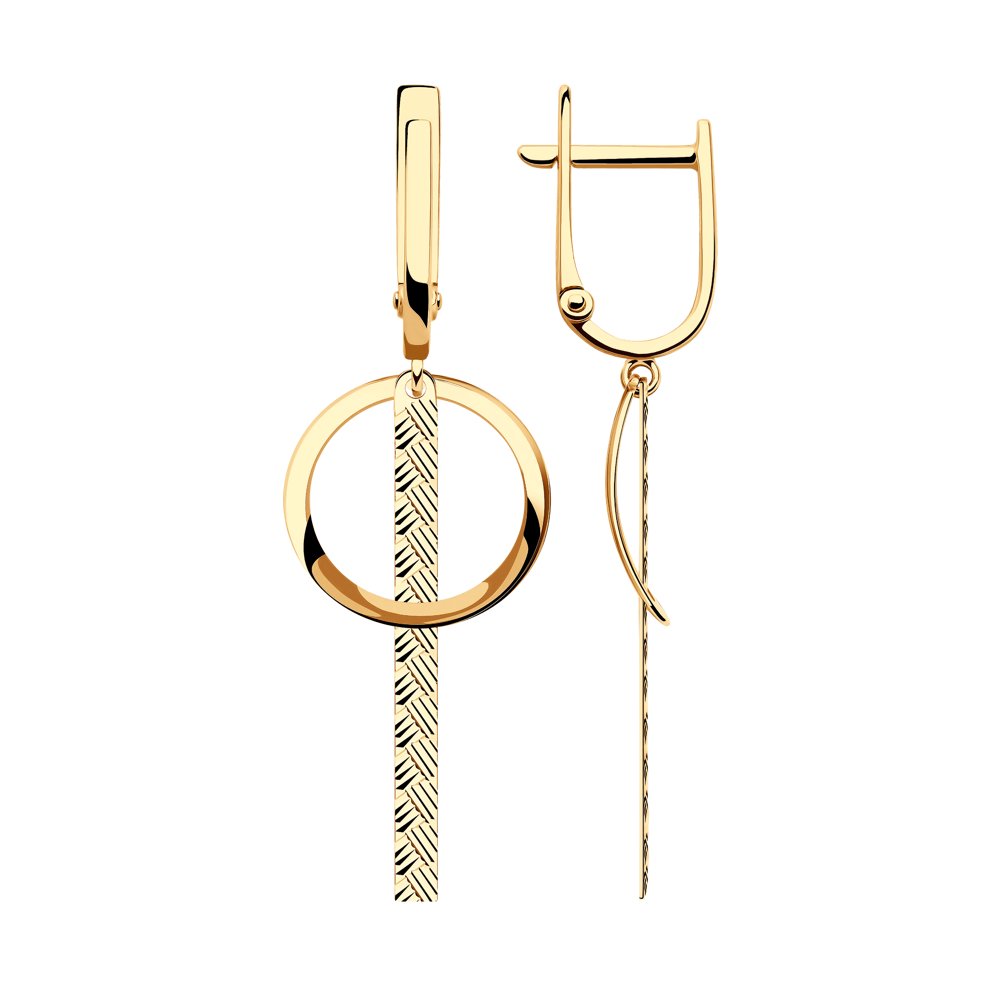 Серьги из золота SOKOLOV 028552