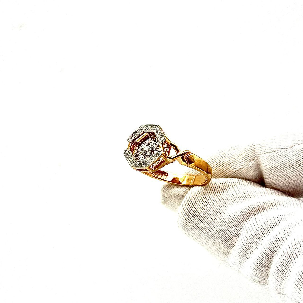 Кольцо с бриллиантом Klondike 01-00859-06-005-03-01