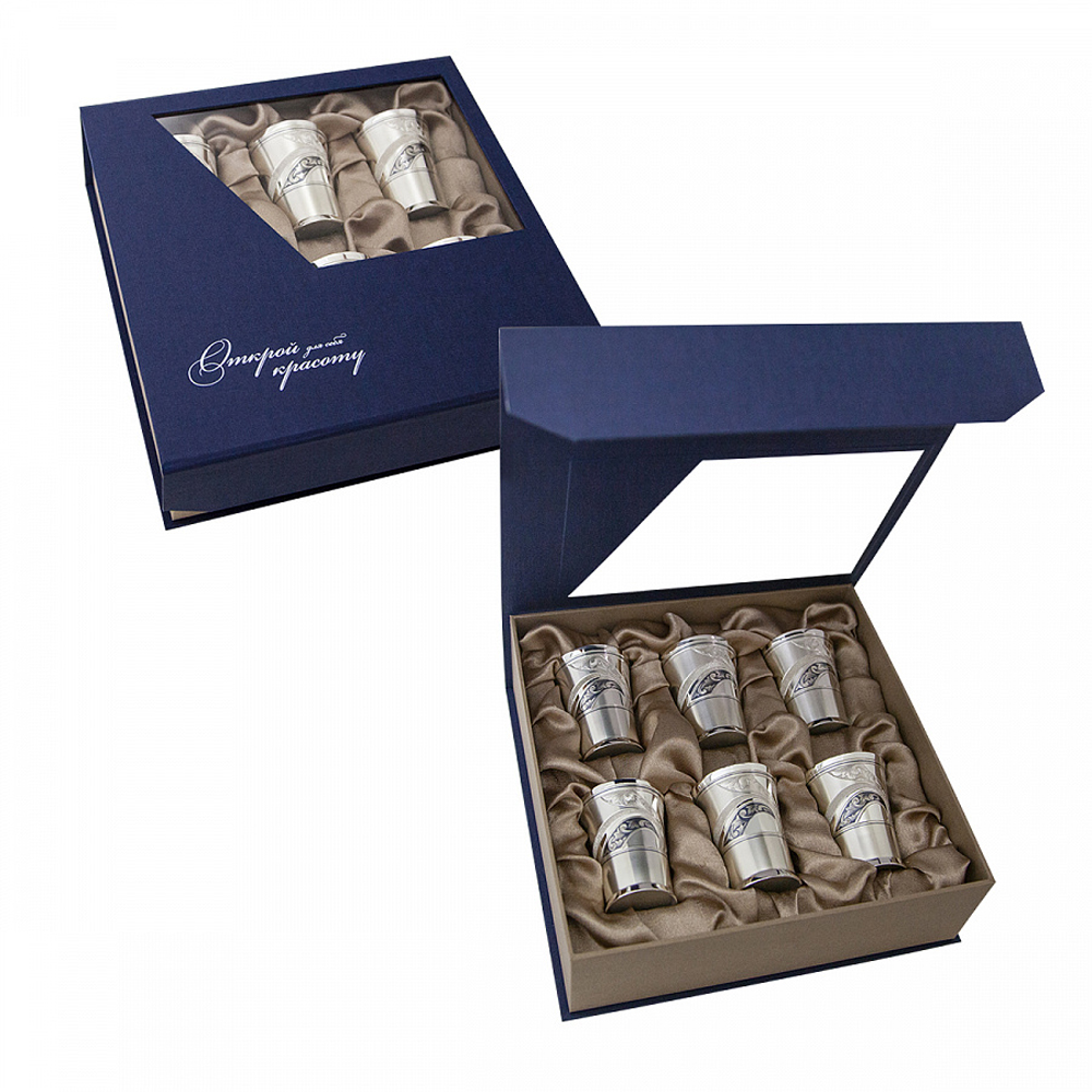 Набор для крепких напитков из серебра 90050016А05