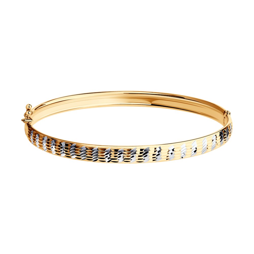 Браслет жесткий из золота SOKOLOV 050369