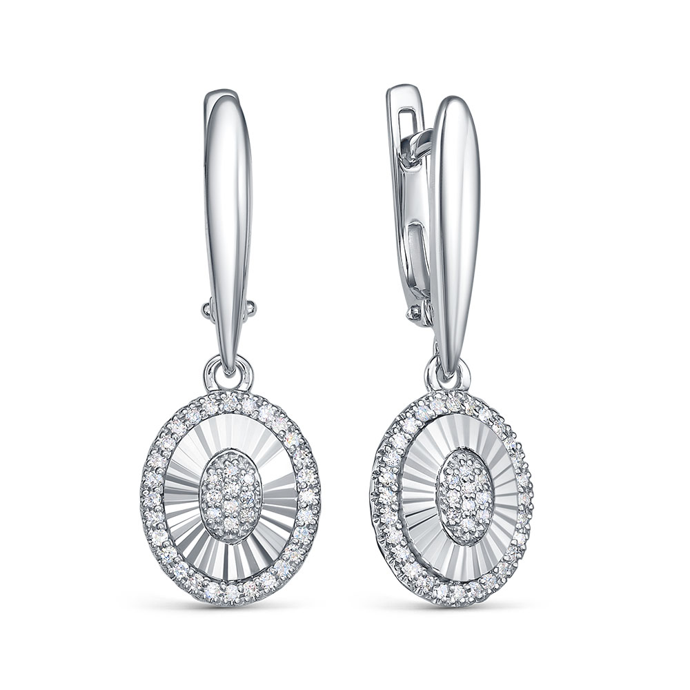 Серьги с бриллиантом 5-7715-103И1-2Б