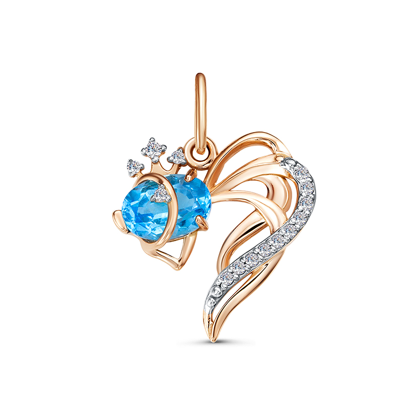 Подвеска из золота RUSGOLDART 3525908 1 6 1