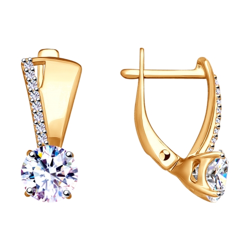 Серьги из серебра SOKOLOV 93020879