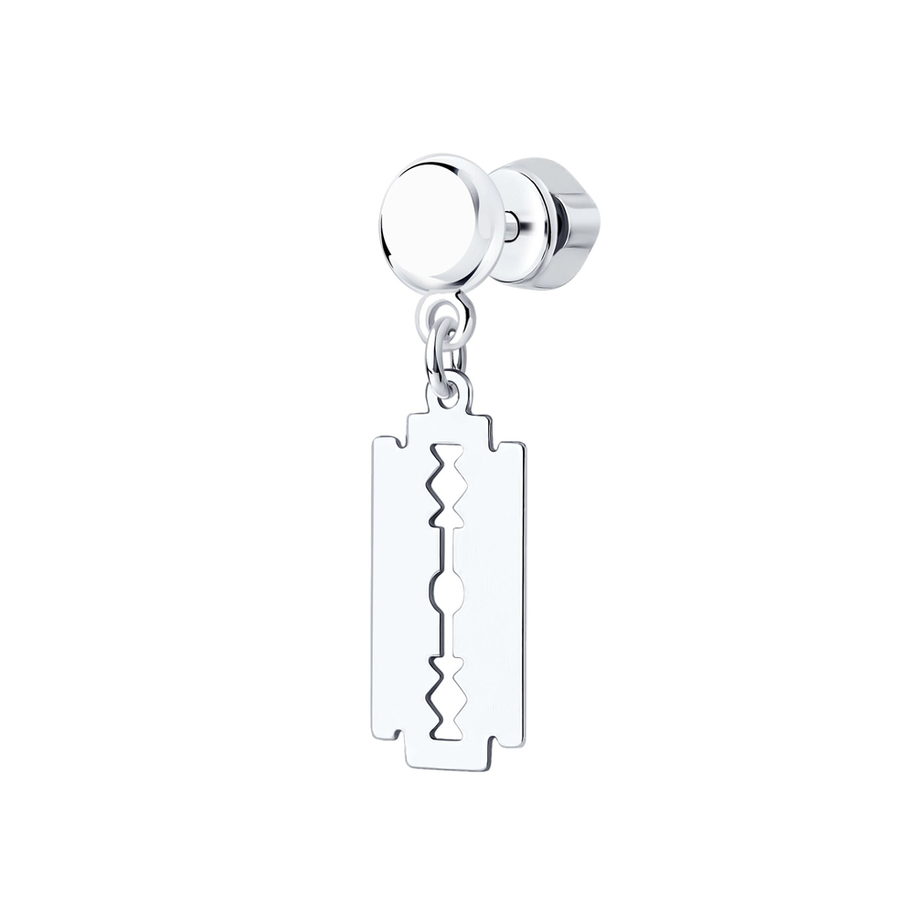 Серьга из серебра SOKOLOV 94170265