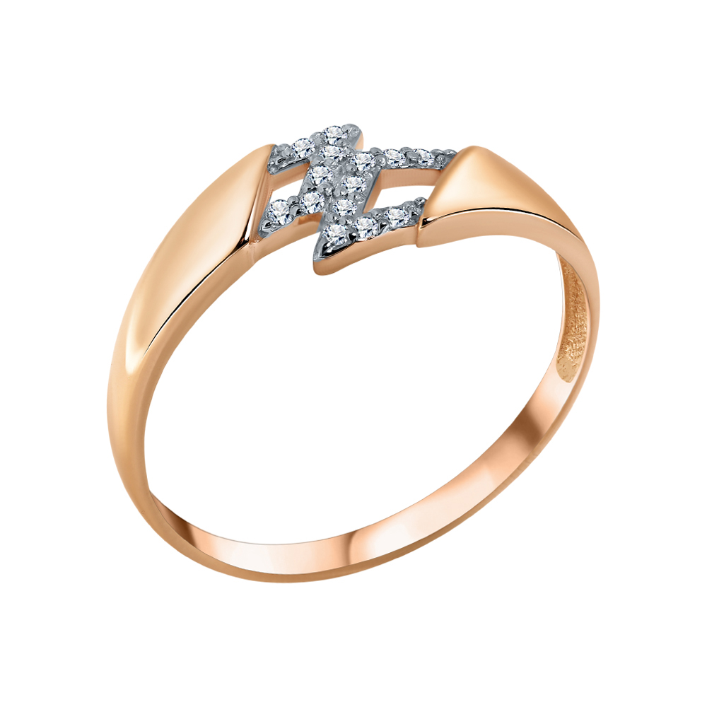 Кольцо из золота ZOLOTYE UZORY 04-51-0286-00