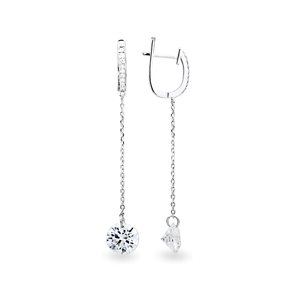 Серьги из серебра СВС11521Ф