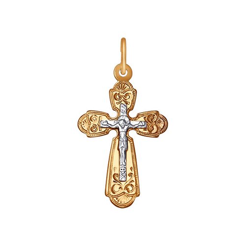 Подвеска крест из золота SOKOLOV 121237